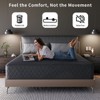 Swedrea Hybrid Mattress Breathable Medium Cooling Memory Foam Bed-in-a-Box Black - 4 of 4