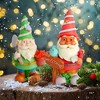 Bright Creations 2 Pack Ceramics to Paint - Paint Your Own Garden Gnome Statues, Blank Paintable Ceramics for Adults (5 In) - 2 of 4