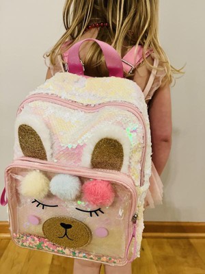 Kids' 7 Unicorn Flip Sequin Mini Backpack - Cat & Jack™ Pink : Target