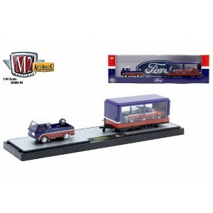 M2 Machines Auto Haulers '64 Ford Econoline Truck & '70 Ford Mustang Custom - 1 of 3