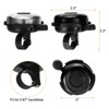 Unique Bargains Aluminum Loud Clear Sound Classic Scooters Bicycle Bells 2 Pcs 2.3" - 2 of 4