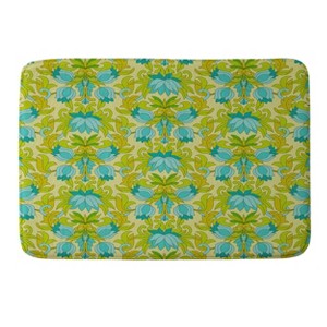 Deny Designs 34"x21" Eyestigmatic Design Memory Foam Bath Rug Blue : Microfiber, Machine Washable, Non-Slip Backing - 1 of 3