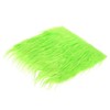 Unique Bargains DIY Crafts Halloween Gnome Beard Plush Fluffy Faux Fur Fabric Square Patches - 3 of 4