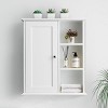 Dexmalle Bathroom Wall Mounted Storage Cabinet - 2 of 4