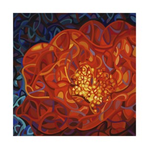 Trademark Fine Art -Mandy Budan 'Ribbons And Pearls' Canvas Art - 1 of 4