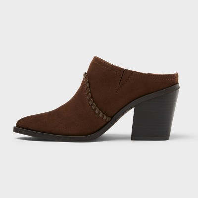 Women's April Heels with Memory Foam Insole - Universal Thread Brown - image 2