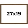 PosterPalooza | Sculpted Gold Picture Frame - UV Acrylic, Backing Board, Hanging Hardware Included - 2 of 4