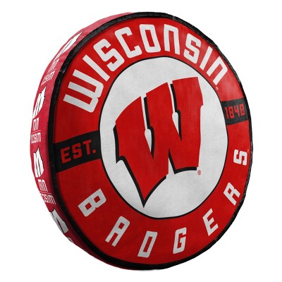 15" NCAA Wisconsin Badgers Cloud Pillow