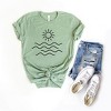 Simply Sage Market Women's Sun Over Ocean Short Sleeve Graphic Tee - 3 of 3