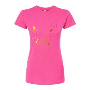 Women's - Pokémon - Pikachu Fitted Graphic T-Shirt - 1 of 3