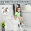 Whizmax Potty Training Seat with Step Stool Ladder for Toddlers as a Potty Training Toilet Anti-Slip Safe Pads Adjustable Height Legs - 4 of 4