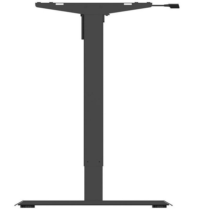 Monoprice Single Motor Sit-Stand Desk - Black, Back to Basics Electric, 32.4 x 18.9 x 27.9 Inches, Lifts & Lowers Up To 154lbs - Workstream Collection, 4 of 6