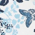 navy print