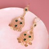 SOHI Women's Gold Regal Drop Earrings - 2 of 3