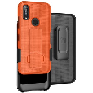 Nakedcellphone Case with Stand and Belt Clip Holster for Kyocera DuraSport 5G Phone - 1 of 4
