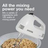 Proctor Silex 5 Speed Hand Mixer - White: Kitchen Mixer, Handheld, Dishwasher-Safe Parts, 120W, Plastic, 1 Year Warranty - 3 of 4