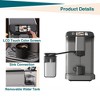 Fully Automatic Espresso Machine with Milk Frother,4-in-1 Coffee Maker with Built-In Conical Burr Grinder&Touch Display,for Espresso,Cappuccino&Latte - 3 of 4