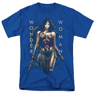 Wonder Woman Movie Armed And Dangerous Adult T-Shirt - 1 of 4
