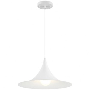 Access Lighting Costa 1 - Light Pendant in  Matte White - 1 of 4