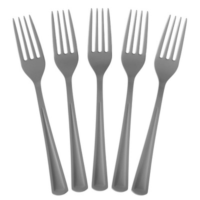 60ct Cutlery Silver - Spritz™ : Target