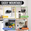 Impresa Mountable Trash Bag Holder Dispenser - Trash Bags Dispenser for 13-Gallon 50-Bag Rolls - 4 of 4