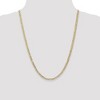 Black Bow Jewelry 3.8mm, 14k Yellow Gold, Open Concave Curb Chain Necklace - 2 of 4