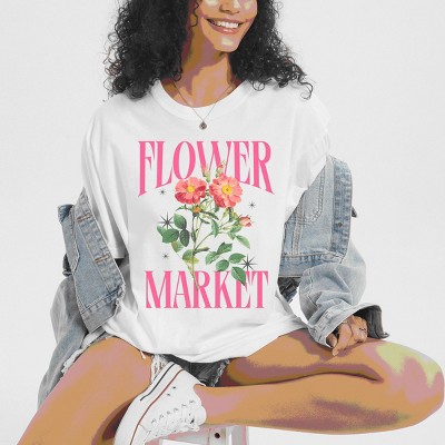 Simply Sage Market Flower Market Sparkles Garment Dyed Tee