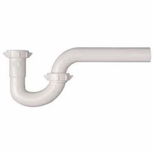Plumb Pak 200TTPRW50 P-Trap, White Plastic, 1-1/4" - 1 of 1