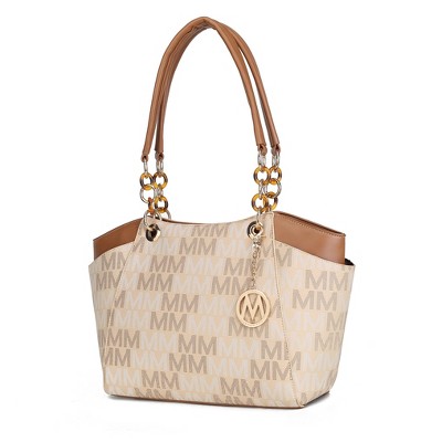 MKF Collection Cameron Tote Bag Stylish Vegan Leather Handbag with Spacious Design by Mia K