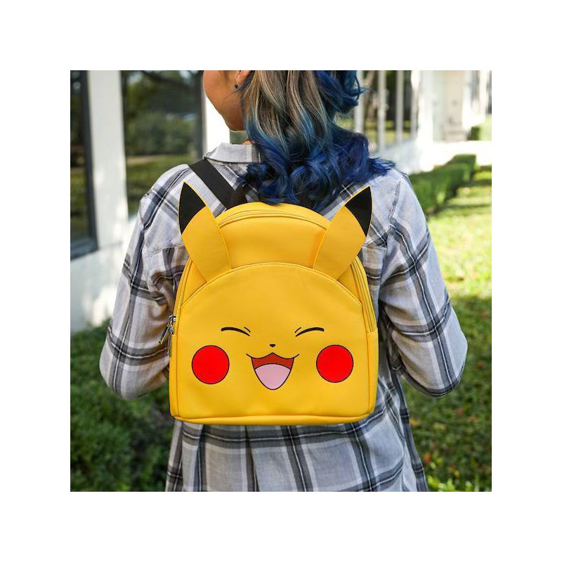 Pokemon 11&#34; Mini Backpack - Pikachu, 3 of 13
