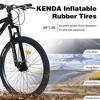Okak 26IN Adult Bike with 24 Speed and Suspension Fork, Mountain Bike with KENDA Tires and Disk Brake, Fat Tire Bike for Men and Women - 2 of 4
