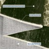 Area Rug Modern Abstract Rugs for Living Room Geometric Non-Slip Backing Low Pile Floor Carpet - 4 of 4