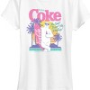 Women's - Coca-Cola - Polar Bear Retro Summer Short Sleeve Graphic T-Shirt - 2 of 4