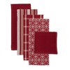 Design Imports Wine Asst Dishtowel & Dishcloth Set/5 - 2 of 4