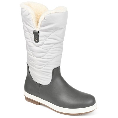Journee Collection Womens Pippah Tru Comfort Foam Block Heel Winter Boots