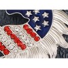 Anna-Kaci Crystal Rhinestone 4th of July American USA Flag Patriotic Pin Brooch - 3 of 4