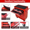 Tool Chest with 7 Drawers, Tool Cart with 7 Organizer Tray Divider Set & Wheels, Large Rolling Tool Box Organizer for Garage, Workshop - 4 of 4