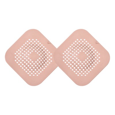 Unique Bargains Convex Anti-Slip Bathroom with Suction Cups Drain Protector