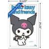Trends International Hello Kitty and Friends: Hello - Kuromi Feature Series Framed Wall Poster Prints - 3 of 4