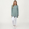 Anna-Kaci Women's Long Sleeve Oversized Pullover Top with High-Low Hem and Relaxed Fit - 4 of 4