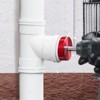 VEVOR PVC Pipe Reamer Kit, Aluminum Alloy, PVC Pipe Fitting Reamer Plumbing Tools Kit, Socket Saver for SCH 40, Red - 2 of 4