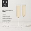 Viski Laurel Crystal Stemmed Wine Glasses,Set of 2 - 2 of 4