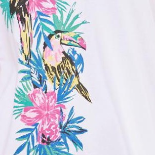 white multi tropical