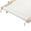 Sevobal Pet Beds, Cat Window Hammock with Soft Cushion and Washable Cover, Comfortable Window Seat Bed for Indoor Cat, White, 20.1"*14.8"*7.9" - 3 of 4