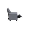 Olive & Opie Jordan Vegan Leather Kids' Recliner - Mink - 4 of 4