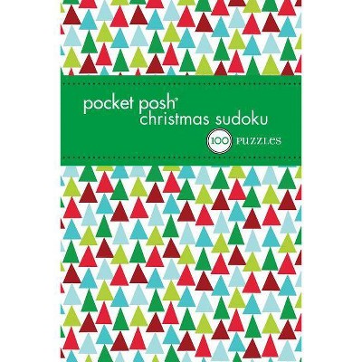 Pocket Posh Christmas Sudoku 6 By The Puzzle Society Paperback - 