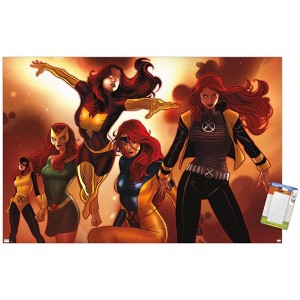 Trends International Marvel Comics X-Men - Jean  X-Men Evolutions #1 Unframed Wall Poster Prints - 1 of 4
