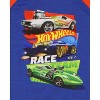 Hot Wheels Toddler Boys' Cars Team Hot Wheels Race Sleep Pajama Set Shorts Blue - 4 of 4