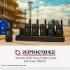 6-Unit Dock Charger for Cobra® Performa 400/450 2-Way Handheld Business Radios, 0010077-2 in Black, Size: 6 Port - 4 of 4