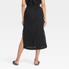 Women's Gauze Midi Pencil Skirt - Universal Thread™ - 2 of 3